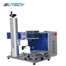 UTECH jewelry desktop fiber laser marking machine machine